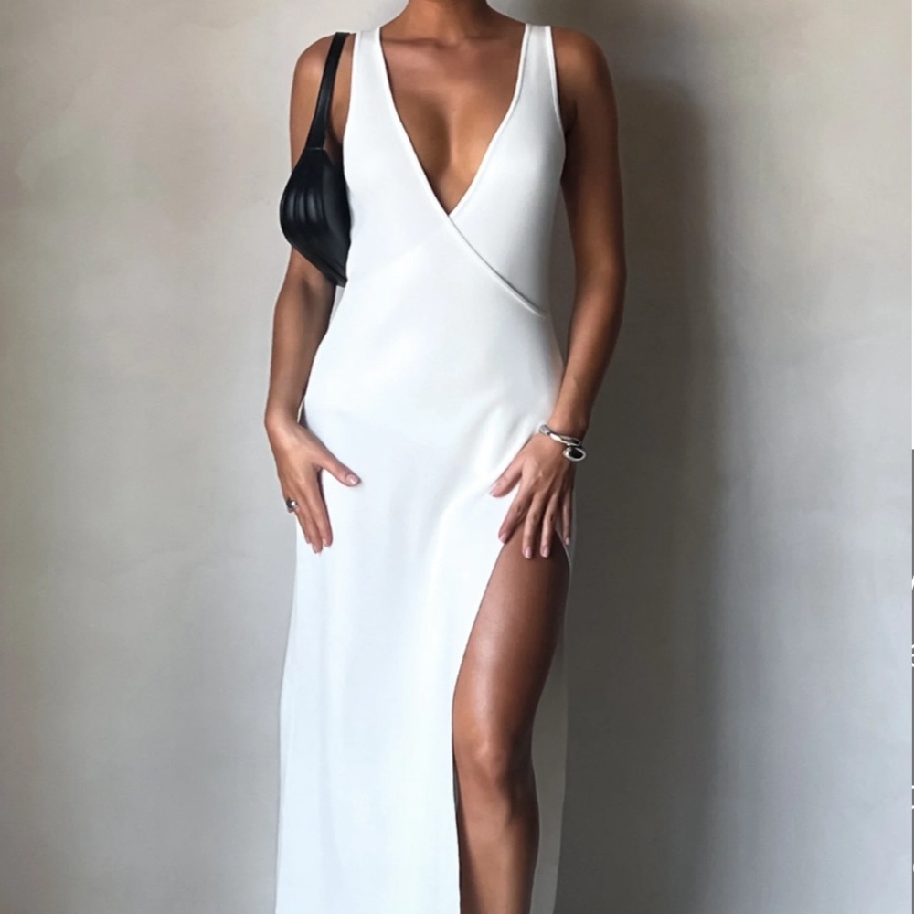 Meshki White dress - new with tags